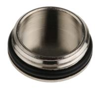 52103125 Lapp Blanking Plug, M20, Nickel Plated Brass, 22mm Diameter, Threaded