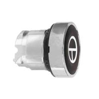 zb4ba245 Schneider Electric Harmony XB4 Series Black Push Button Head, 22mm Cutout