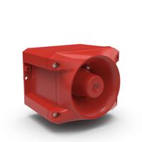 23150640000 Pfannenberg  Series Wall-mount Electronic Sounder, 105 → 350 V dc, 105dB at 1 m, IP66, AC, DC, 80-Tone