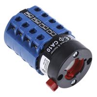 ca10a223gba001ft Kraus & Naimer, 4P 2 Position Double Throw Cam Switch, 20A