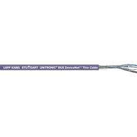 2170343 Lapp UNITRONIC BUS DN Data Cable, 4 Cores, 0.86 mm² CSA 18 AWG, Screened, 100 m, Purple Polyvinyl Chloride Sheath