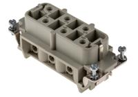 09310062701 HARTING Heavy Duty Power Connector Insert, 35A, Female, Han HSB Series, 7 Contacts