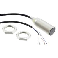 e2b-m18ks08-wp-b1-5m Omron Inductive Threaded Barrel Proximity Sensor, M18, 8 mm Detection, PNP NO, 12 → 24 V dc