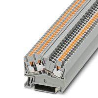 3211896 Phoenix Contact  PTS 2.5-TWIN Series Grey, 0.14 → 4mm², Single-Level, Push In Termination