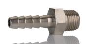 176-2015 RS PRO Hose Connector Hose Tail Adaptor, BSPT 1/8in 6mm ID, 5 MPa, 50 bar