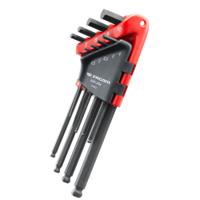83shjp9apf Facom 9 piece L Shape Metric Hex Key Set, 1.5 - 2 - 2.5 - 3 - 4 - 5 - 6 - 8 - 10mm