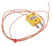 814-0137 RS PRO Type K Exposed Junction Thermocouple 1m Length, 1/0.2mm Diameter → +250°C