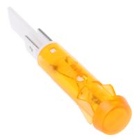 c0276aanae Arcolectric (Bulgin) Ltd 0276 Series Orange Neon Panel Mount Indicator, 110V ac, 9.5mm Mounting Hole Size, Solder Tab