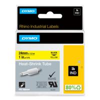 1805444 Dymo Black on Yellow Label Printer Tape, 1 m Length, 24 mm Width