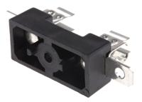 fx0331 Bulgin 13A Base Mount Fuse Holder for 6.3 x 25mm Fuse, 250V ac