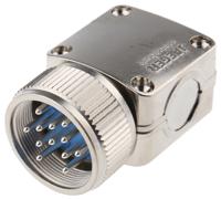 5326-120-06 Jaeger Circular Connector, 12 Contacts, Cable, Standard Connector, Male, IP50, IP54