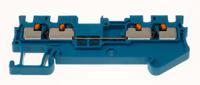 3208208 Phoenix Contact  PT 1.5/S-QUATTRO BU Series Blue, 0.14 → 1.5mm², Single-Level, Push In Termination, ATEX