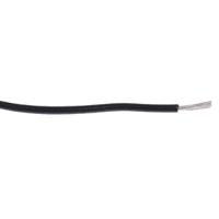 6713-bk005 Alpha Wire Ecogen Ecowire Series Black 0.33 mm² Hook Up Wire, 22 AWG, 7/0.25 mm, 30m, MPPE Insulation, 6713 BK005