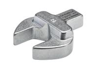 58211018 STAHLWILLE 731/10 Series Open Ended Insert Open-Ended Shell Tool, 18.0 mm, 9 x 12mm Insert, Chrome Finish