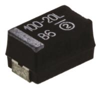 293d107x9020e2te3 Vishay 100μF MnO2 Tantalum Capacitor 20V dc, 293D Series
