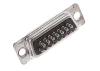 121073-2306-d ITT Cannon ORIGINAL D 15 Way Panel Mount D-sub Connector Socket