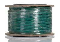 248-3623 RS PRO Green 0.5mm² Hook Up Wire, 20 AWG, 16/0.2 mm, 25m, Silicone Rubber Insulation