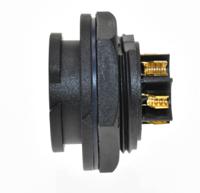 dd-18rmfs-qc8001 Amphenol Industrial Circular Connector, 18 Contacts, Rear, Standard Connector, Socket, Female, IP68, X-LOK Series