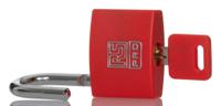 195-8252 RS PRO Key Brass Padlock, Keyed Alike, 6mm Shackle, 40mm Body