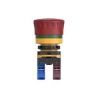 pbes22n11r TE Connectivity PBES22 Series Emergency Stop Push Button, Panel Mount, 22.3mm Cutout, SPDT, IP20, IP65