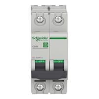 m9f11203 Schneider Electric Multi 9 C60N MCB, 2P, 3A Curve C, 10 kA Breaking Capacity