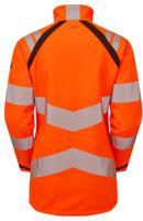 lfe916-m PULSAR LFE916 Orange Men Hi Vis Softshell Jacket, M