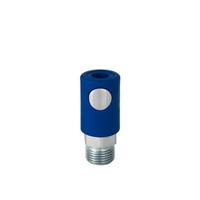 325-557 RS PRO Plastic, Steel Female Pneumatic Quick Connect Coupling, 3/8 BSP Male Threaded