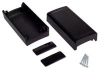 192-0807 RS PRO Black ABS Enclosure, IP53, IK07, 120.8 x 60.7 x 51.5mm