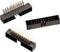 62501421721 Wurth Elektronik WR-BHD Series Right Angle Through Hole PCB Header, 14 Contact(s), 2 mm Pitch, 2 Row