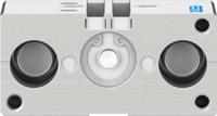 dfm-16-10-p-a-gf Festo Pneumatic Guided Cylinder - 170832, 16mm Bore, 10mm Stroke, DFM Series, Double Acting