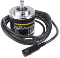 e6f-ag5c-c-360-2m Omron E6F Series Absolute Absolute Encoder, 360 ppr, NPN Open Collector Signal, Solid Type, 10mm Shaft