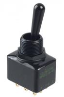 12156x778 APEM Toggle Switch, Panel Mount, On-(On), DPST, Solder Lug Terminal, 30V dc