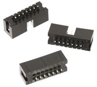61205021621 Wurth Elektronik WR-BHD Series Straight Through Hole PCB Header, 50 Contact(s), 2.54 mm Pitch, 2 Row, Shrouded