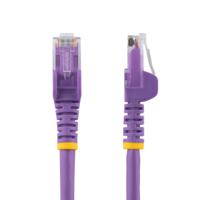 n6patc150cmpl StarTech.com, 1.5m Cat6, Purple RJ45 to Male RJ45 Male, U/UTP Unshielded, Terminated PVC Sheath
