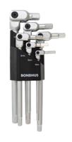 00035 Bondhus 6 piece L Shape Metric Hex Key Set, 4 → 10mm