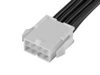 215328-1082 Molex 8 Way Male Mini-Fit Jr. Unterminated Wire to Board Cable, 300mm