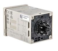 h3cr-h8l-24vacdc-m Omron H3CR Series DIN Rail, Panel Mount Timer Relay, 24V ac/dc, 2-Contact, 0.05 → 12min, 1-Function, DPDT