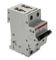 2cds252001r0041-s202-d4 ABB System Pro M Compact S200 MCB, 2P, 4A Curve D, 400V AC, 125V DC, 10 kA Breaking Capacity