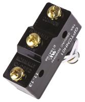 gptcnh01 ZF Plunger Micro Switch, Screw Terminal, 15 A @ 250 V ac, SPDT