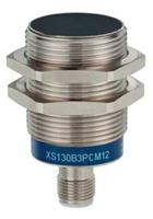 xs130b3pcm12 Telemecanique Sensors Inductive Threaded Barrel Proximity Sensor, M30, 15 mm Detection, PNP NO+NC, 12 → 24 V dc