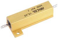 hs50-r47-j Arcol, 470mΩ 50W Wire Wound Chassis Mount Resistor HS50 R47 J ±5%