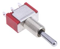 734-7123 RS PRO Toggle Switch, Panel Mount, On-Off-On, SPDT, Solder Terminal