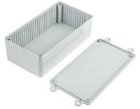 bim2004lug-gygy CAMDENBOSS 2000 Series Grey ABS Enclosure, IP54, Flanged, Grey Lid, 120 x 65 x 40mm