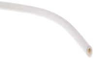 3051-wh005 Alpha Wire Hook-up Wire PVC Series White 0.35 mm² Harsh Environment Wire, 22 AWG, 7/0.25 mm, 30m, PVC Insulation, 3051