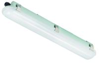 210-5492 RS PRO 27W LED Batten Light, 240 V Batten Damp Proof Light, 1 Lamp, Anti-corrosive, 0.6 m Long, IP65