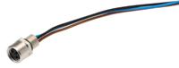 2120959-1 TE Connectivity Circular Connector, 3 Contacts, Panel, M8 Connector, Socket, Female, IP67, M8 Series