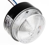 led80-04-01 Moflash LED80 Series Amber Multiple Effect Beacon, 115/230 V, Surface Mount, LED Bulb, IP67