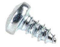 546-5604 RS PRO Bright Zinc Plated Steel Pan Head Self Tapping Screw, N°4 x 1/4in Long 6.5mm Long