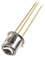 bpy-62-34 BPY 62-3/4 ams OSRAM, 16 ° IR + Visible Light Phototransistor, Through Hole 3-Pin TO-18 package