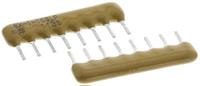 4608x-101-222lf Bourns, 4600X 2.2kΩ ±2% Bussed Resistor Array, 7 Resistors, 1W total, SIP, Through Hole